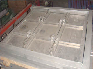 鋁合金疊梁閘門